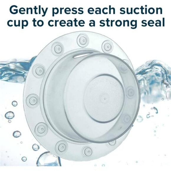 Bottomless Bath Overflow Drain Cover for Tub Spa & Bath Accessories Drain Block - Picture 2 of 7